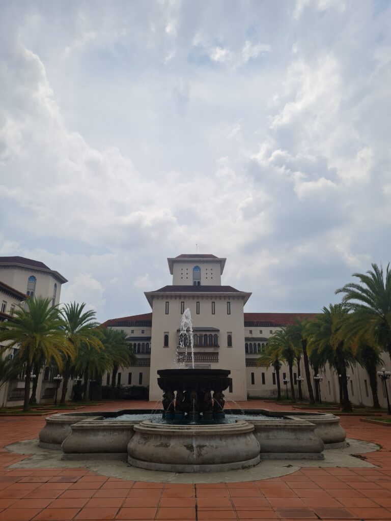 Azman Hashim Courtyard, Kuala Lumpur, Malaysia.