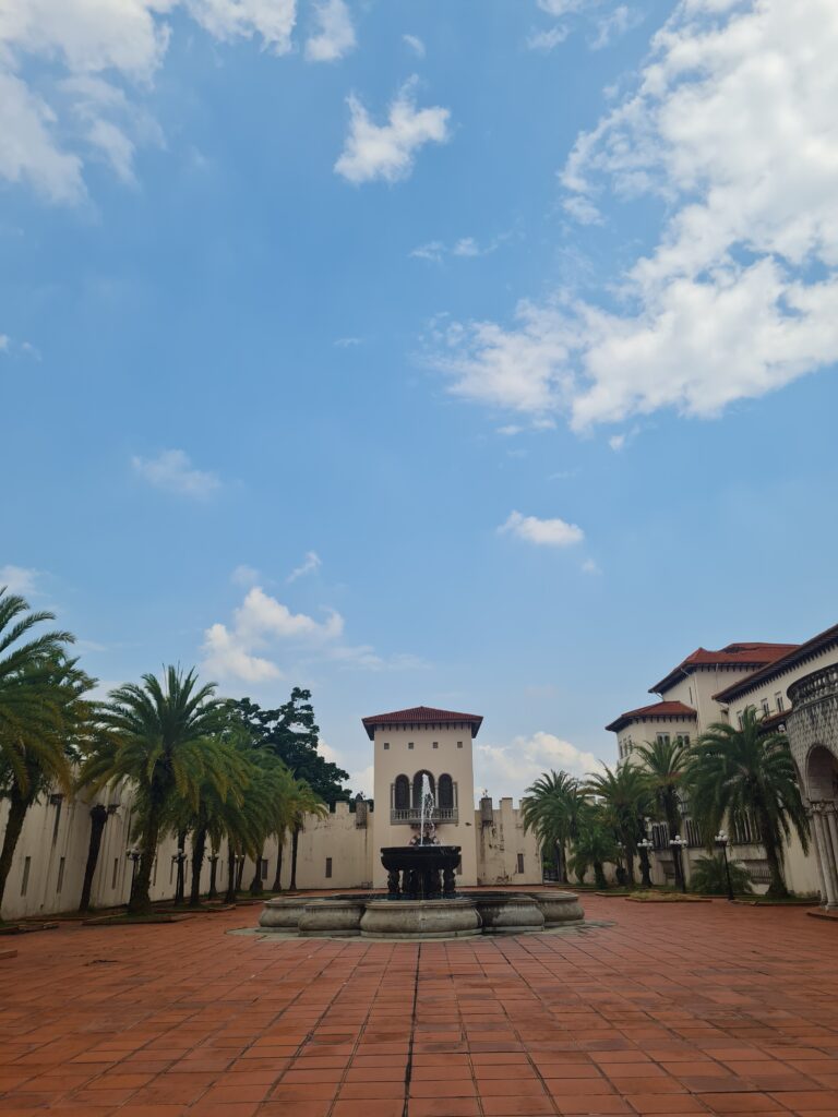 Azman Hashim Courtyard, Kuala Lumpur, Malaysia.