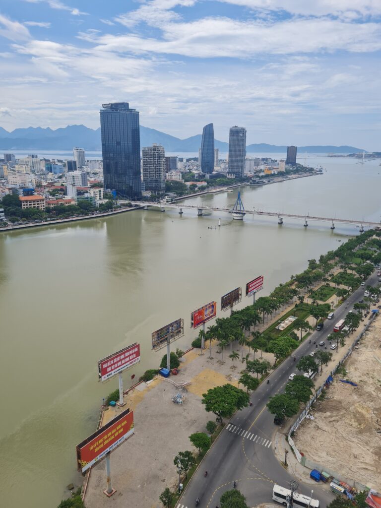 Wink Hotel Riverside Da Nang, Vietnam, Walkway Window View