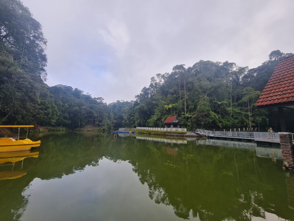 Allan’s Water Fraser’s Hill paddle boat lake