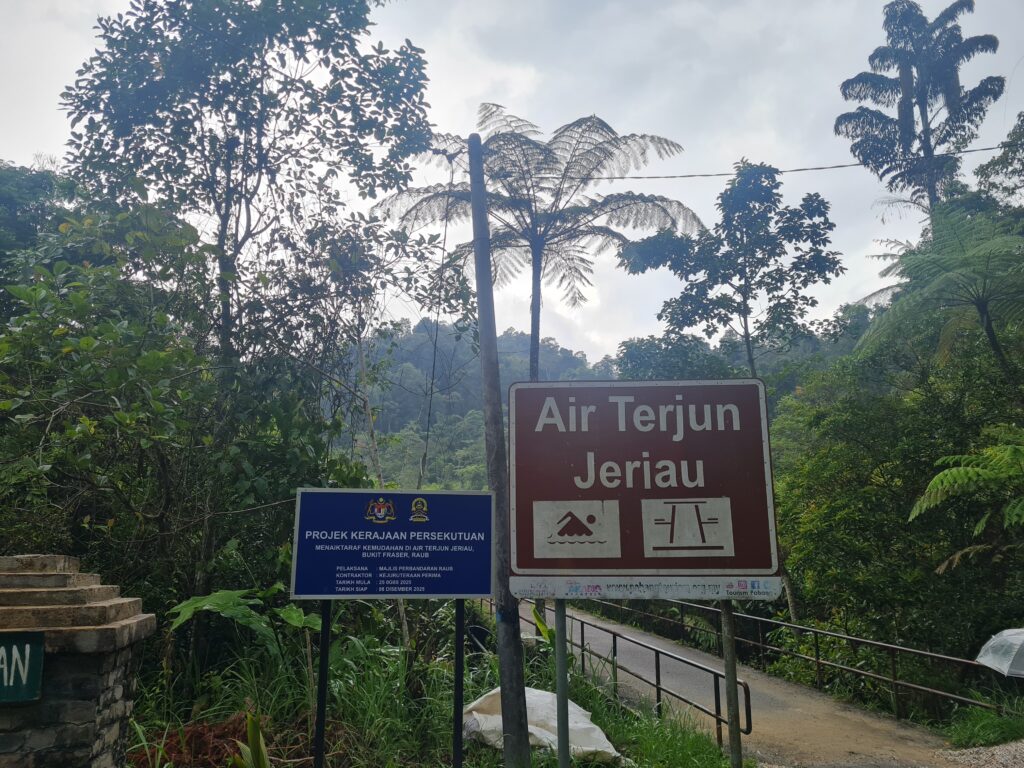 Jeriau Waterfall Fraser’s Hill hiking guide