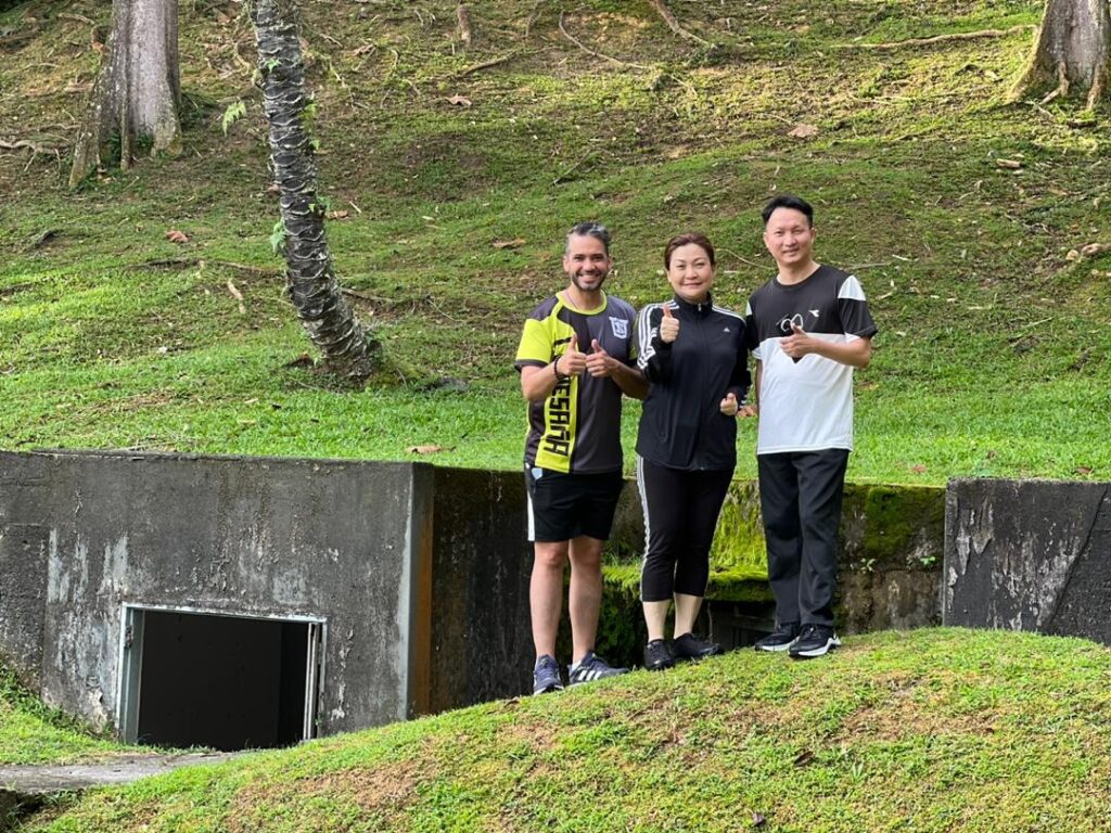 Taman Perpaduan Kuching Park, Esther Law, Argenis Angulo, Koh How Tze