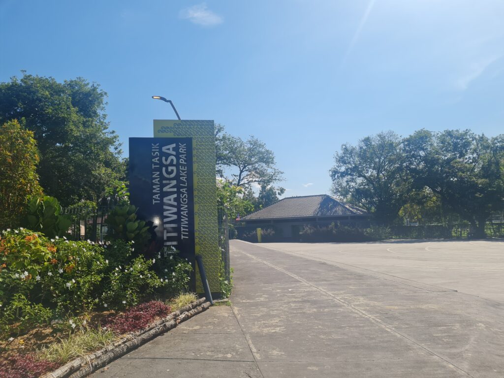 Titiwangsa Lake Kuala Lumpur Entrance Gate 29