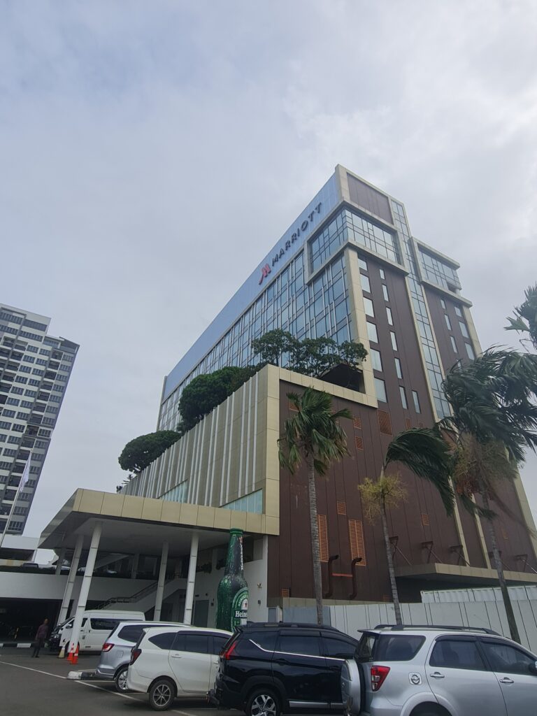 JW Mariott Hotel at Harbour Bay Ferry Terminal, Batam Island.